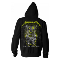 Metallica mikina, Splatter Lightning Zipped, pánská