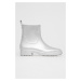 Holínky Calvin Klein dámské, stříbrná barva