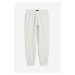 H & M - Teplákové kalhoty Regular Fit - šedá