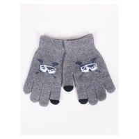 Yoclub Kids's Gloves RED-0108C-AA5E-002