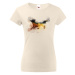 Dámské tričko Liška - tričko pro milovníky zvířat