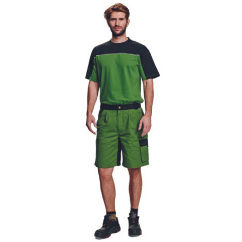 Australian Line Stanmore Pánské pracovní šortky 03100007 zelená/černá