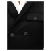 Černý pánský zimní kabát Bolf M3142