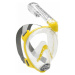 Cressi DUKE Celoobličejová šnorchlovací maska, žlutá, velikost