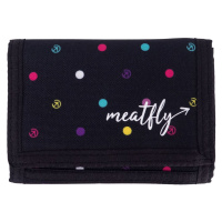 Meatfly peněženka Huey Color Dots | Černá