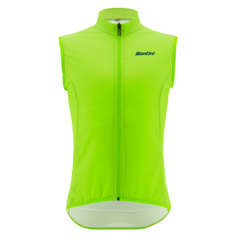 SANTINI Cyklistická vesta - NEBULA - světle zelená