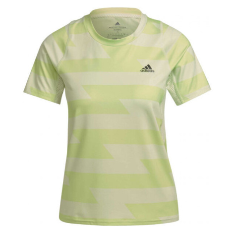 adidas RUNNING TEE Dámské běžecké tričko, světle zelená, velikost