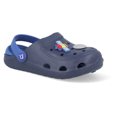 Dětské gumové pantofle D.D.step - J091-41700 modré