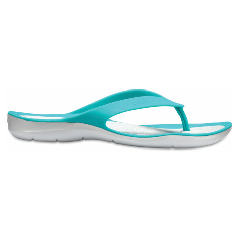 Crocs Swiftwater Flip W Tropical Teal/Pearl White W7