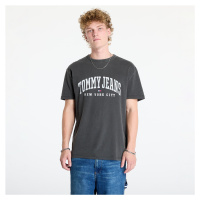 Tričko Tommy Jeans Regular Archive Varsity Tee Black