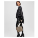 Kabelka karl lagerfeld k/circle sm tote perforated ash grey