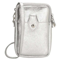 Charm London Stříbrná elegantní kabelka na mobil „Funky“