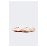 DEFACTO Girl Flat Sole Slip On House Slippers