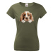 Dámské tričko Americký kokršpaněl - tričko pro milovníky psů
