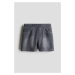 H & M - Žerzejové šortky džínový vzhled - šedá