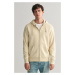 MIKINA GANT REG SHIELD FULL ZIP HOODIE SILKY BEIGE