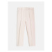 Kalhoty trussardi trousers satin stretch růžová