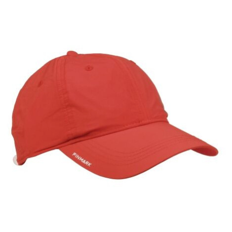 Finmark CAP Kšiltovka, červená, velikost