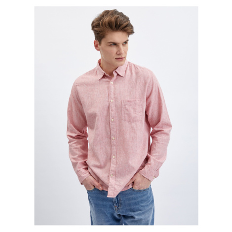 Růžová pánská košile GAP