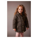 DEFACTO Baby Girl Hooded Waterproof Coat