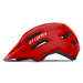 Cyklistická helma Giro Fixture II Mat Trim Red
