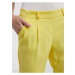 Žluté dámské kalhoty CAMAIEU