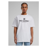 Pánské tričko krátký rukáv // Mister Tee / No Diving Heavy Oversize Tee white