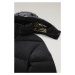 Bunda woolrich matt stretch puffer jacket černá