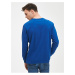 Modré pánské tričko s dlouhým rukávem GAP