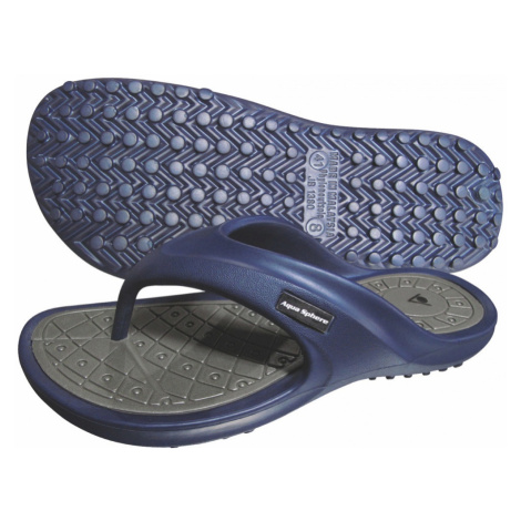 Pantofle aqua sphere tyre blue/grey
