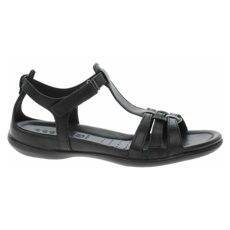Ecco Dámské sandály Flash 24087353859 black-black Černá