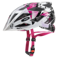 UVEX Air Wing White/Pink Cyklistická helma