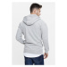 Pánská mikina polozip // Urban Classics Sweat Troyer Hoody grey