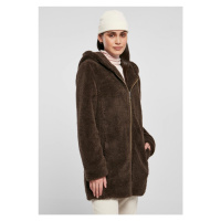 Dámská bunda Urban Classics Ladies Sherpa Jacket - hnědá