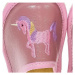 Just Mazzoni Detské kožené papuče jednorožec KYARA 35-38 Růžová