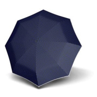 Doppler Fiber Havanna Leonora - dámský skládací deštník, modrá, geometrický / abstraktní