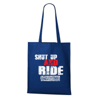 DOBRÝ TRIKO Taška pro cyklisty Shut up and Ride Barva: Královsky modrá