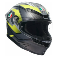 AGV K6 Excite Matt Camo/Yellow Fluo Přilba