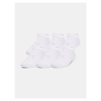 Ponožky Under Armour UA Yth Essential No Show 6pk - bílá