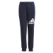 Adidas Essentials Regular Fit Big Logo Cotton Joggers Tmavě modrá