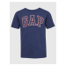 Tmavě modré klučičí tričko GAP Logo t-shirt