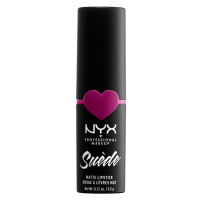 NYX Professional Makeup Suede Matte Lipstick Copenhagen Rtěnka 3.5 g