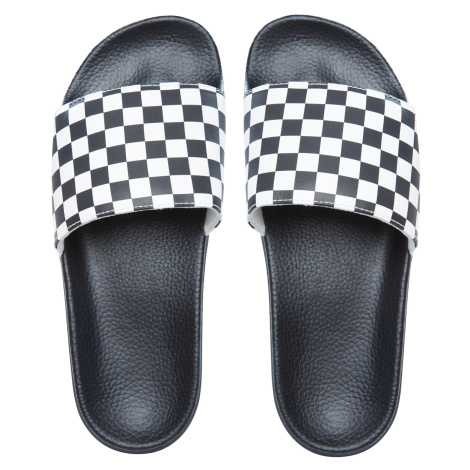 pantofle Vans Slide-On CHECKERBOARD bílá 46