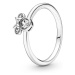 Pandora Jemný stříbrný prsten Minnie Mouse Disney 190074C01
