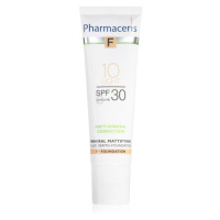 Pharmaceris F-Fluid Foundation matující fluidní make-up SPF 30 odstín 10 Light 30 ml