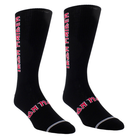 ponožky IRON MAIDEN - LOGO - BLACK - PERRI´S SOCKS