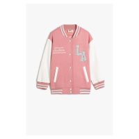 Koton Girls' Pink Jacket