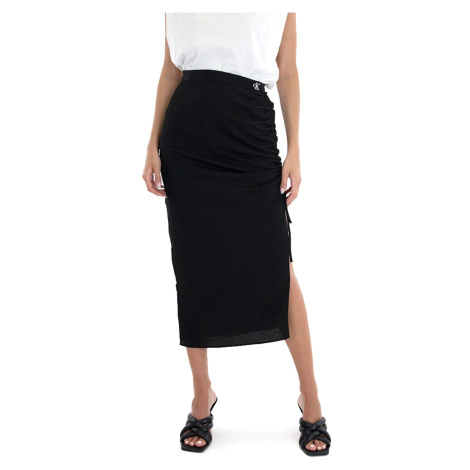 Calvin Klein dámská černá maxi sukně