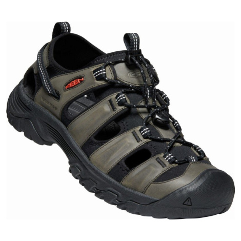 Pánské outdoorové sandály Keen Targhee III Sandal Men Grey/black 14UK