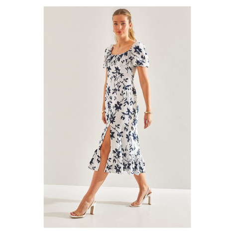 Bianco Lucci Women's Floral Patterned Dress